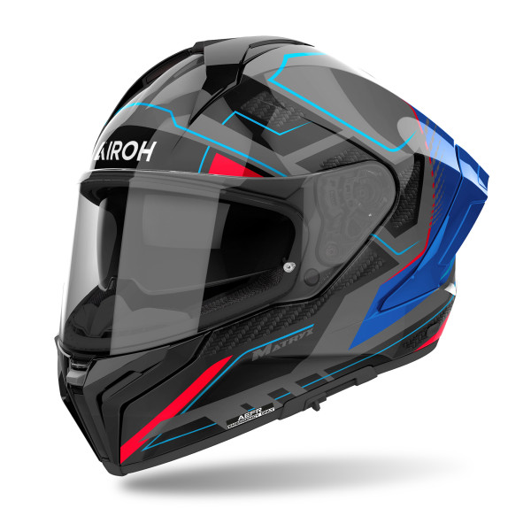 Airoh Airoh matryx helmet - rocket blue/red gloss - xs